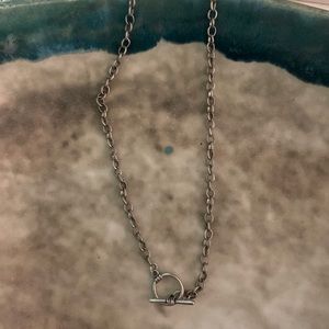 toggle chain link necklace